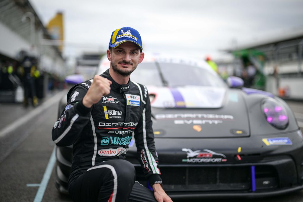 Emson and Lebbon extend their 2026 GT Open lead to 23 points after a wet Hockenheim win, as Moncini and Testa claim a maiden victory.