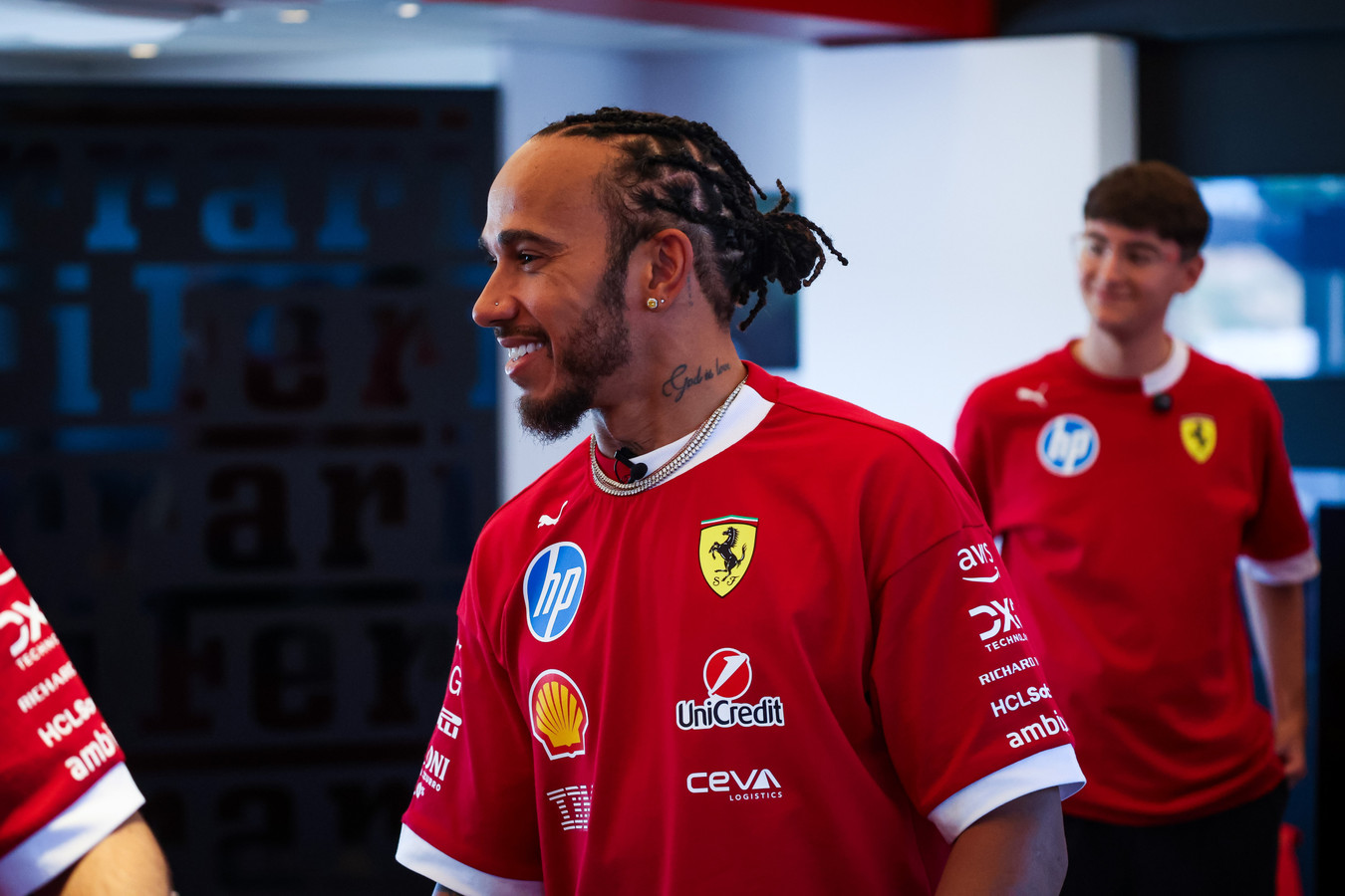 Lewis Hamilton in the 2025 Spanish Grand Prix.