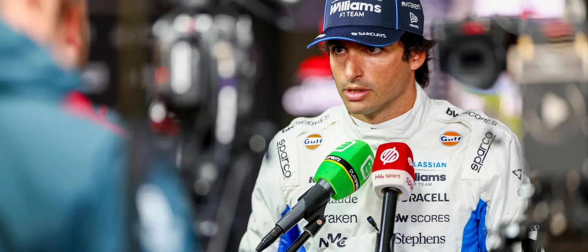 Sainz after the F1 Dutch GP