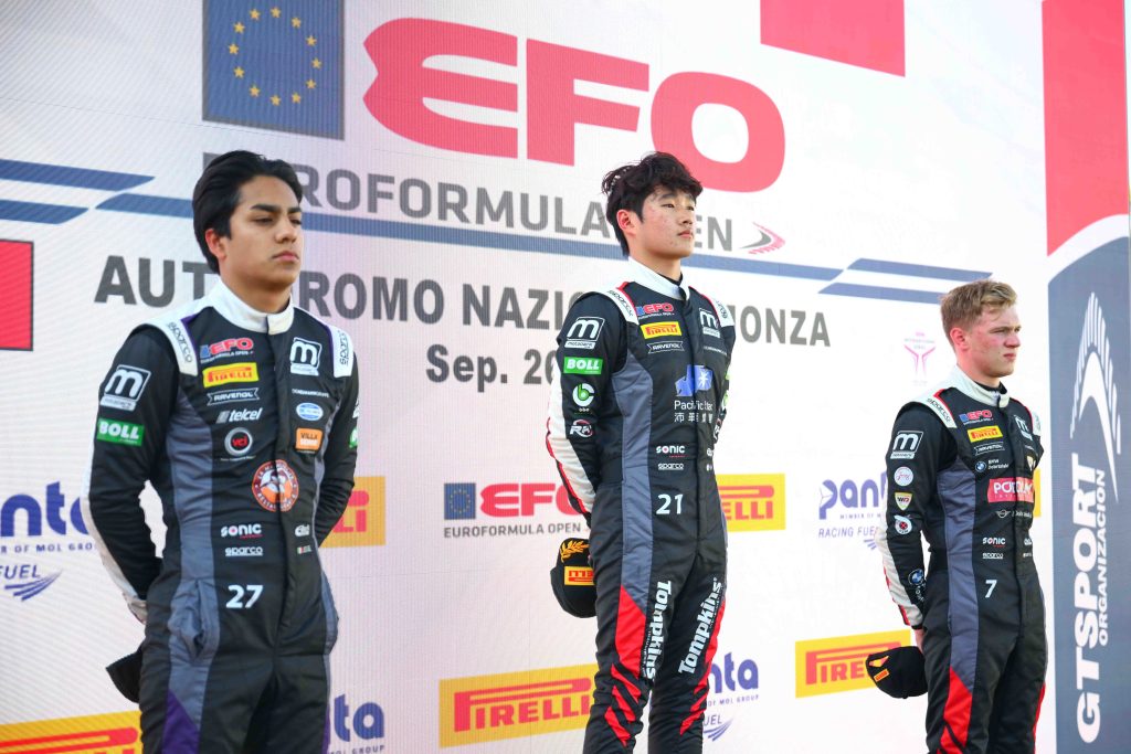 Diego de la Torre wins twice at Monza before Rui-Heng Yeh seals the 2026 Euroformula Open title with a Race 3 victory.