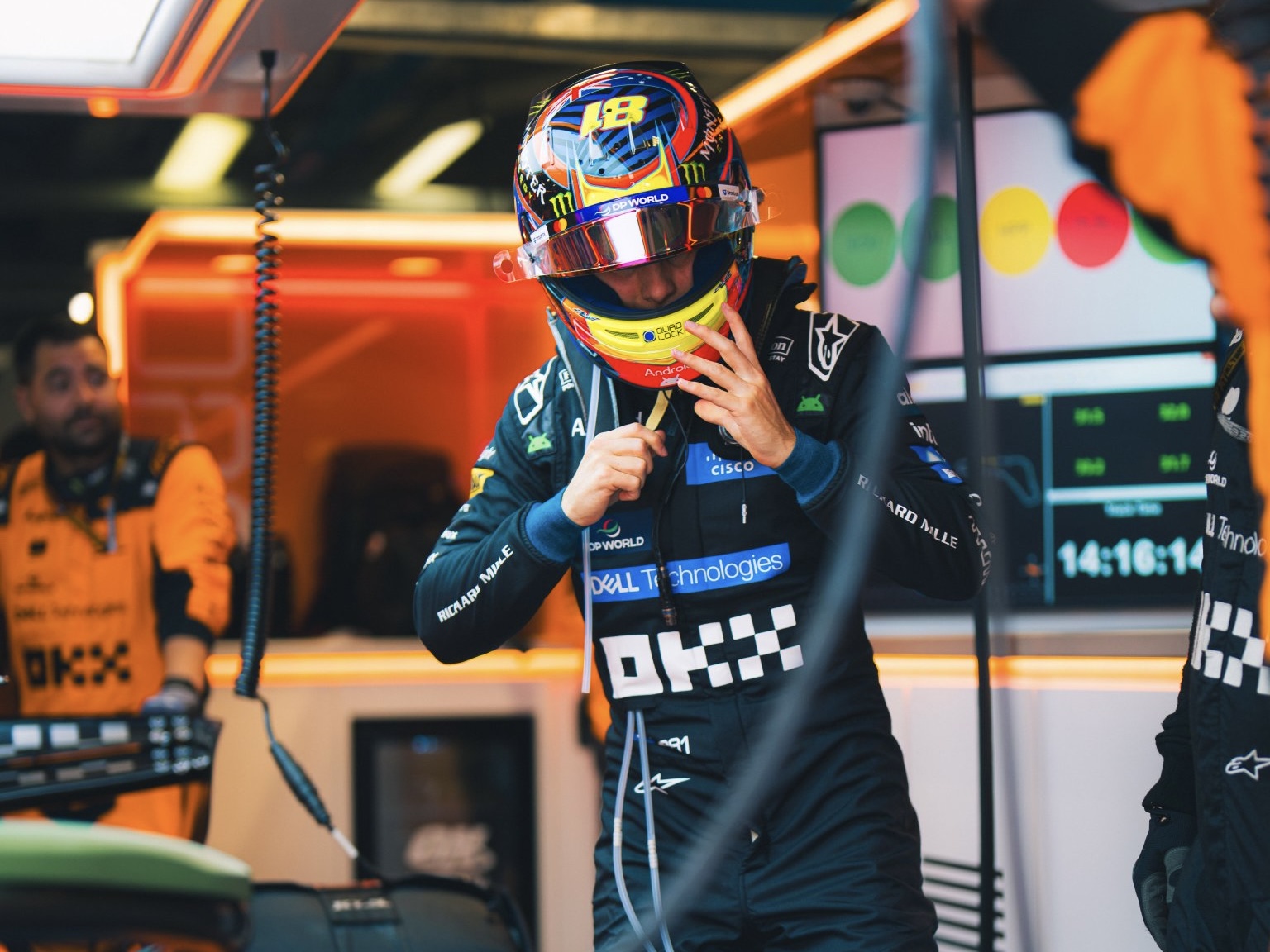McLaren's Oscar Piastri reflects on the battle with Lando Norris as well as the difficulties racing in Monza at the 2026 F1 Italian GP.