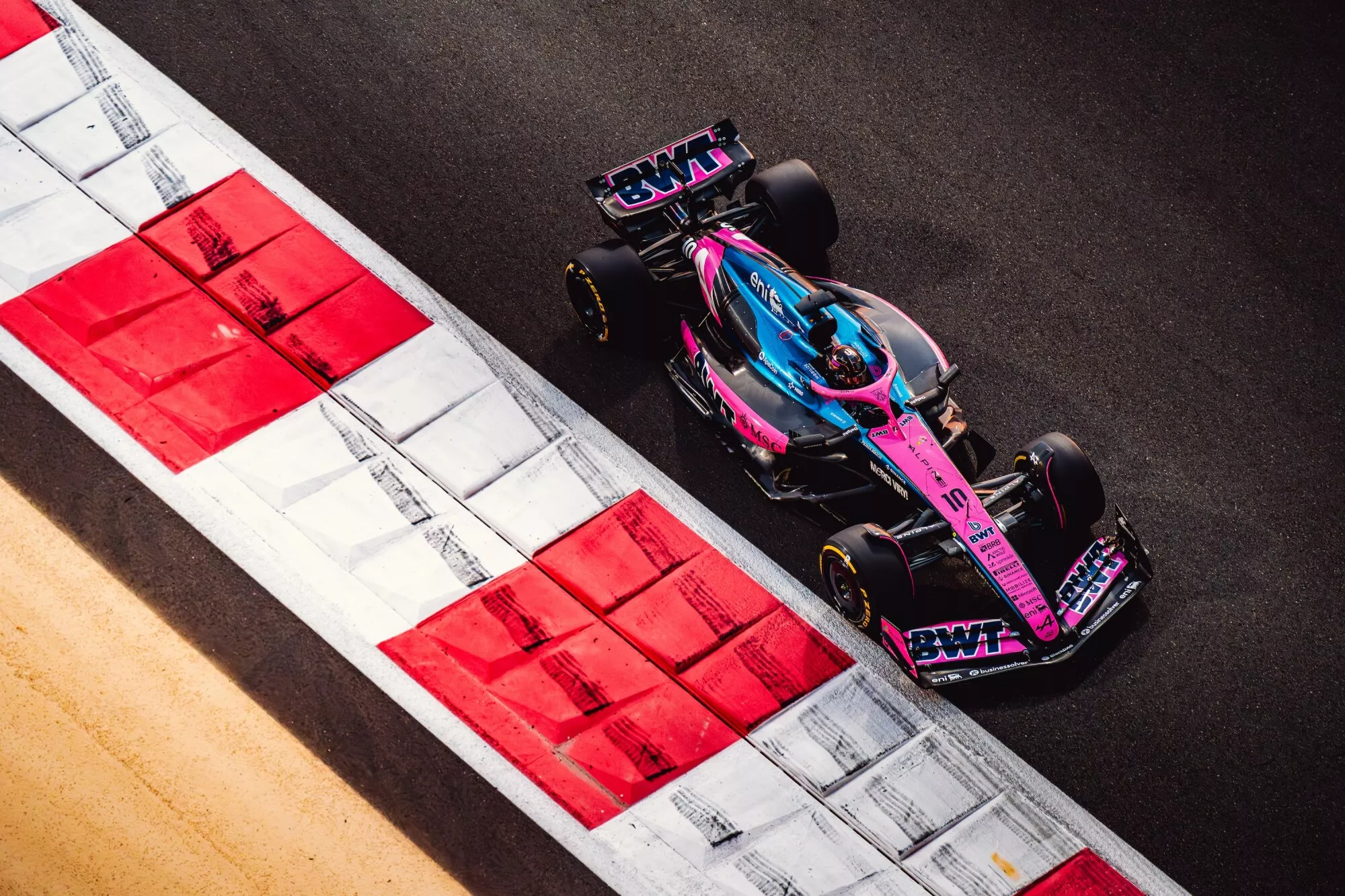 Pierre Gasly during the 2025 F1 Abu Dhabi GP.