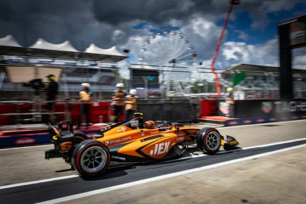 Winner of the F2 Barcelona GP Sprint Race Richard Verschoor