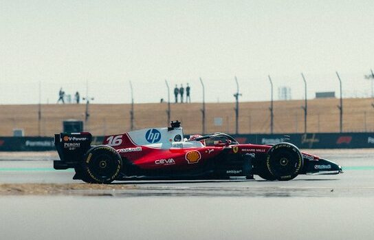 Ferrari driver Charles Leclerc ahead of the F1 Sprint Race at the Chinese GP