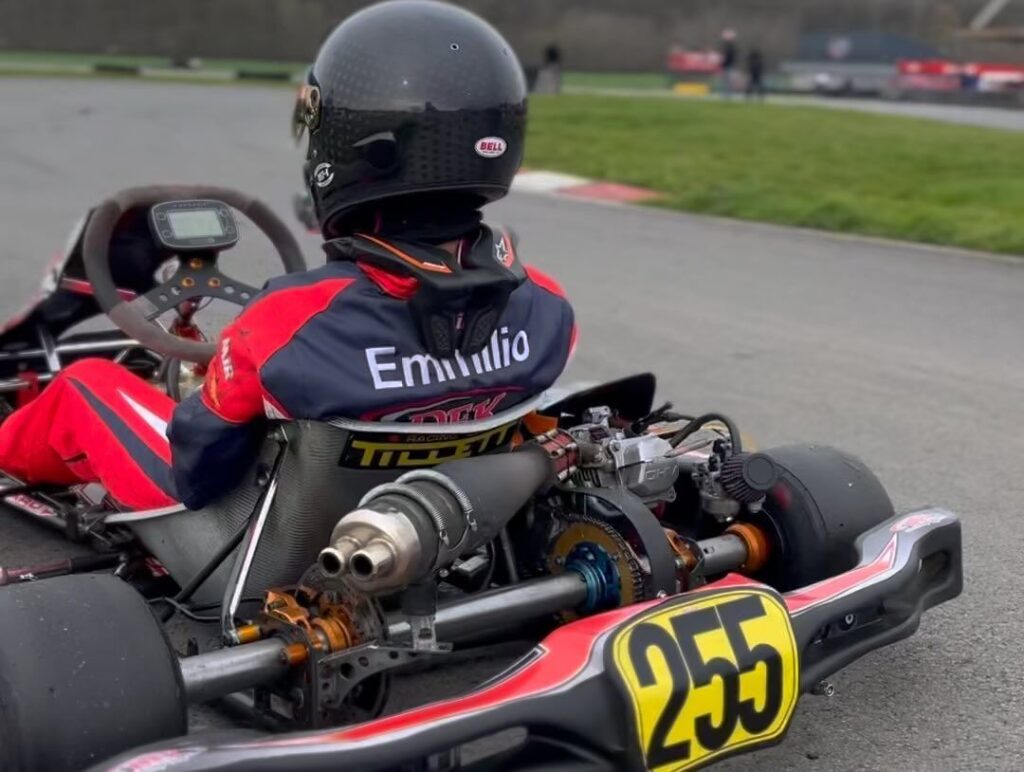 Emmilio Valentino Del Grosso reflects on his journey from karting beginningt to resilliance and growth on his way to GB4.