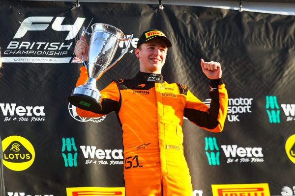2026 British F4 | Round 10: Brands Hatch | Van Langendonck crowned champion as Palmer doubles up Van Langendonck seals the 2026 British F4 title at Brands Hatch as Palmer takes two wins and Hitech secures the Teams’ crown.