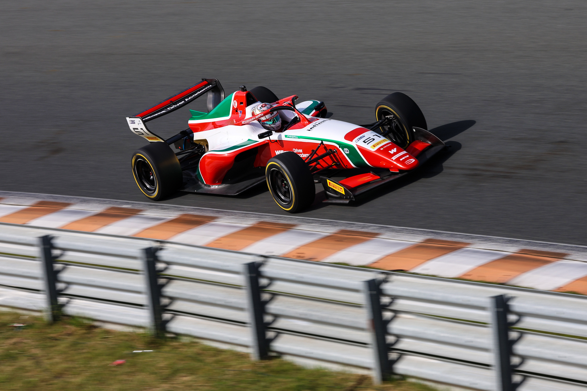 Nakamura-Berta claimed pole position in Qualifying 2 for Race 2 of the FREC Zandvoort Round, with Sebastian Wheldon lining up alongside him.