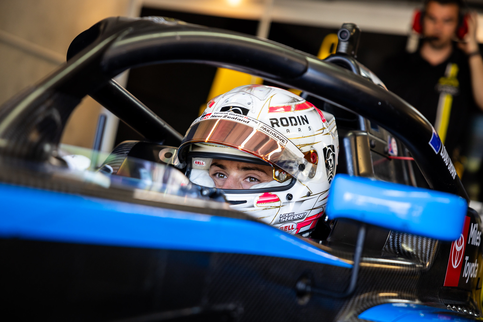 Louis Sharp opened his 2026 CTFROT campaign with a controlled Race 1 win at Hampton Downs after resisting relentless pressure from Ugo Ugochukwu.