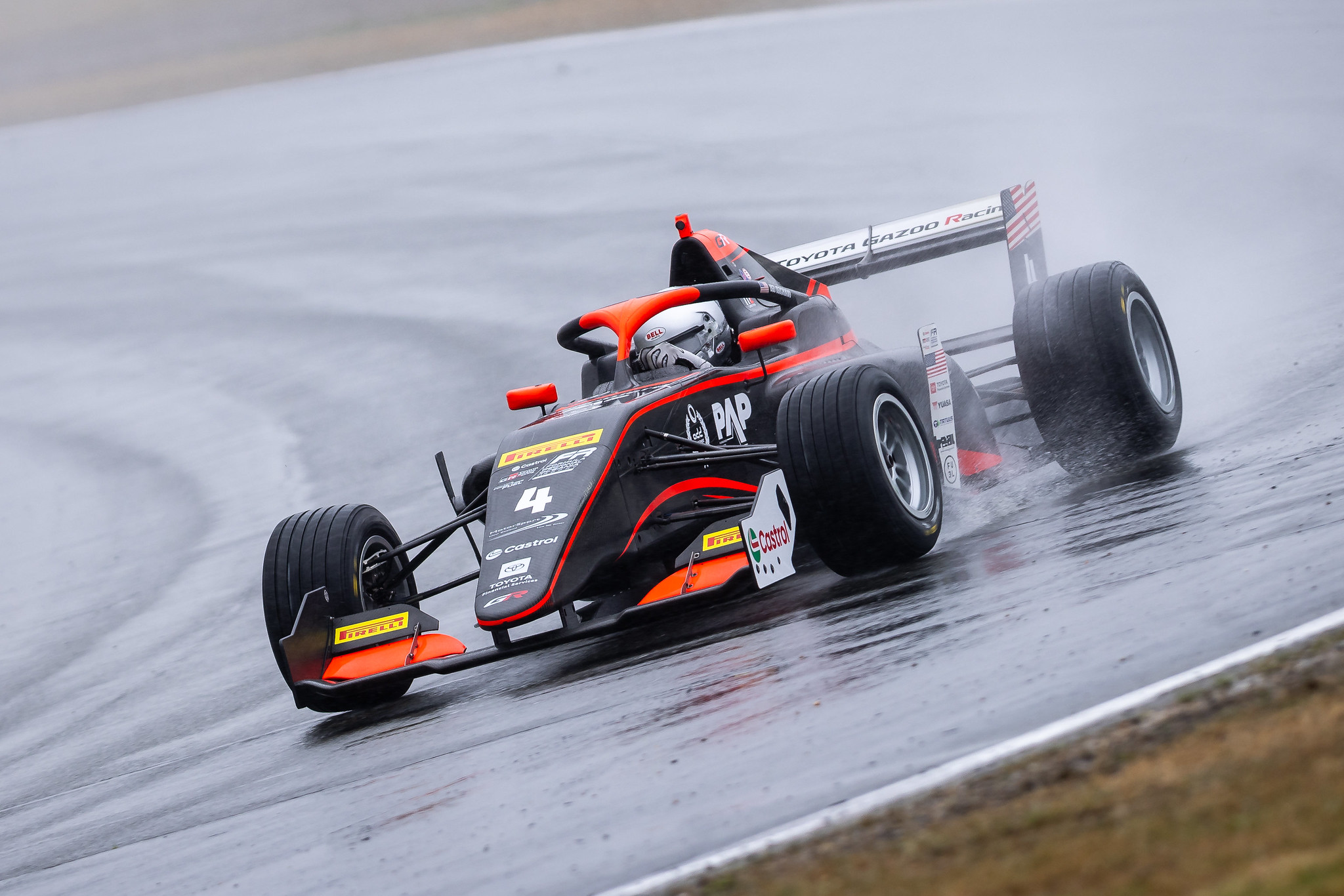 2026 CTFROT Race 2 at Teretonga Park was abandoned after heavy rain, standing water and safety concerns prevented the event from starting.
