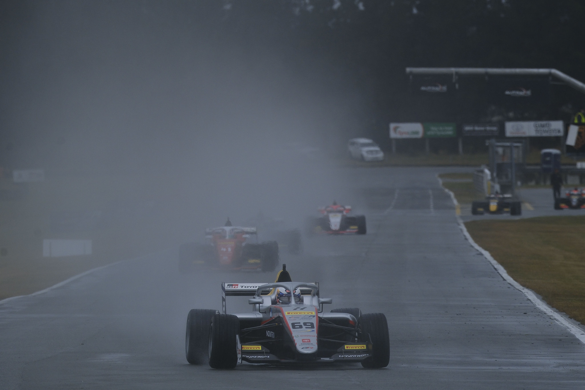 Kalle Rovanperä reflects on tricky wet conditions at Teretonga Park, en route to his first single-seater podium in 2026 CTFROT.