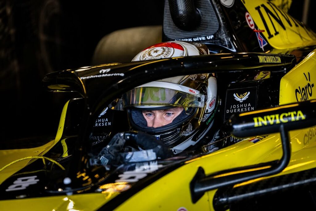 F2 driver, Dürksen from Paraguay, spoke exclusively to Pit Debrief about his start in motorsport and the pride of carrying his nation's flag.