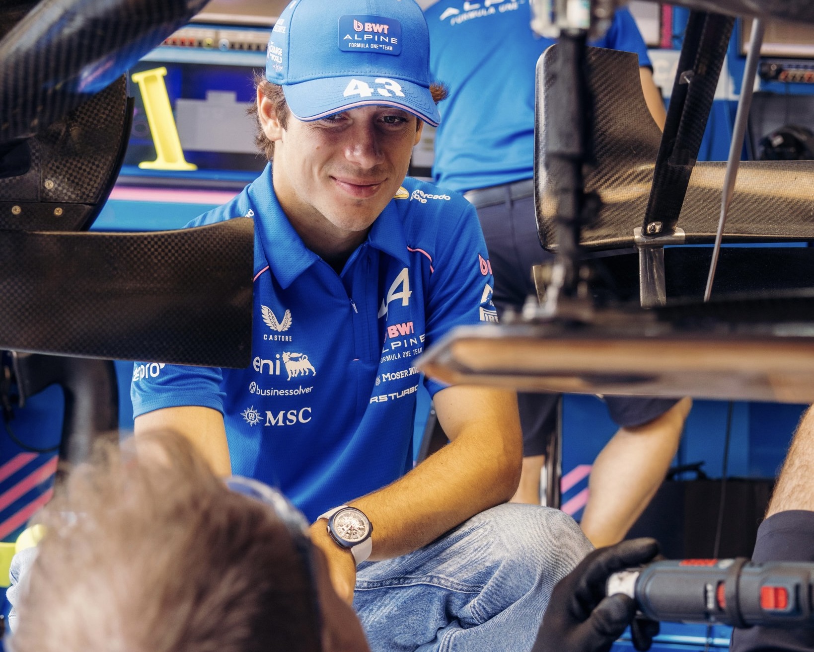 Franco Colapinto discusses social media hate following F1 crash in Baku involving Norris and his Alpine teammate Pierre Gasly.