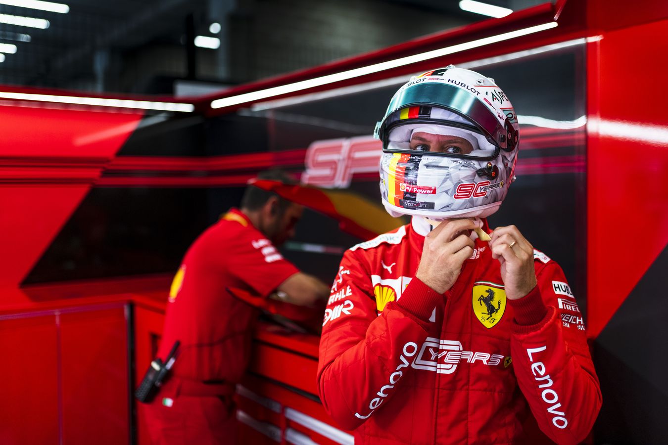 Anthoine Hubert accident Vettel