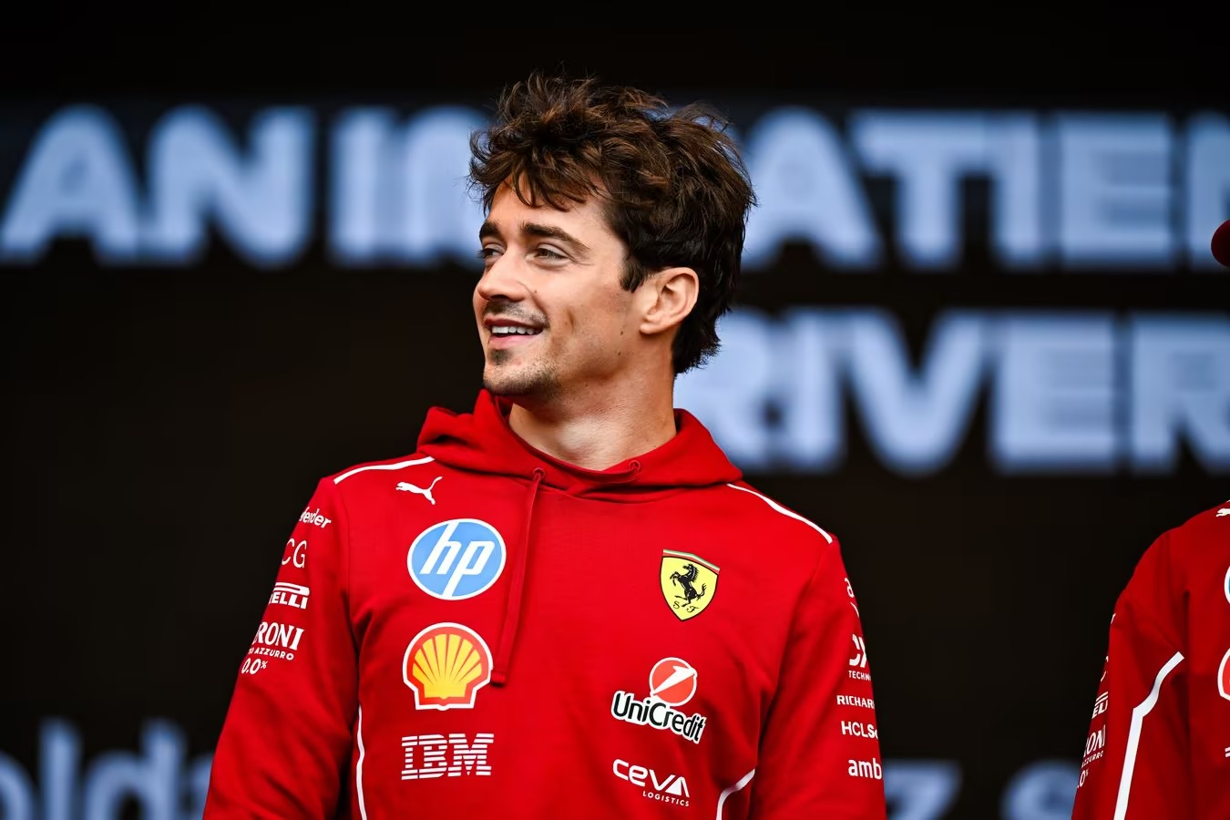 Scuderia Ferrari driver Charles Leclerc during Media Day at the F1 Azerbaijan GP