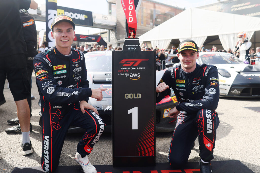 #69 - Emil Frey Racing - Thierry VERMEULEN - Chris LULHAM - Ferrari 296 GT3 Win Gold 2025 GTWC Sprint Valencia