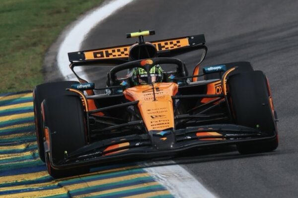 Norris a “pretty happy” polesitter for the F1 São Paulo GP Norris competing in qualifying for the F1 São Paulo Gp
