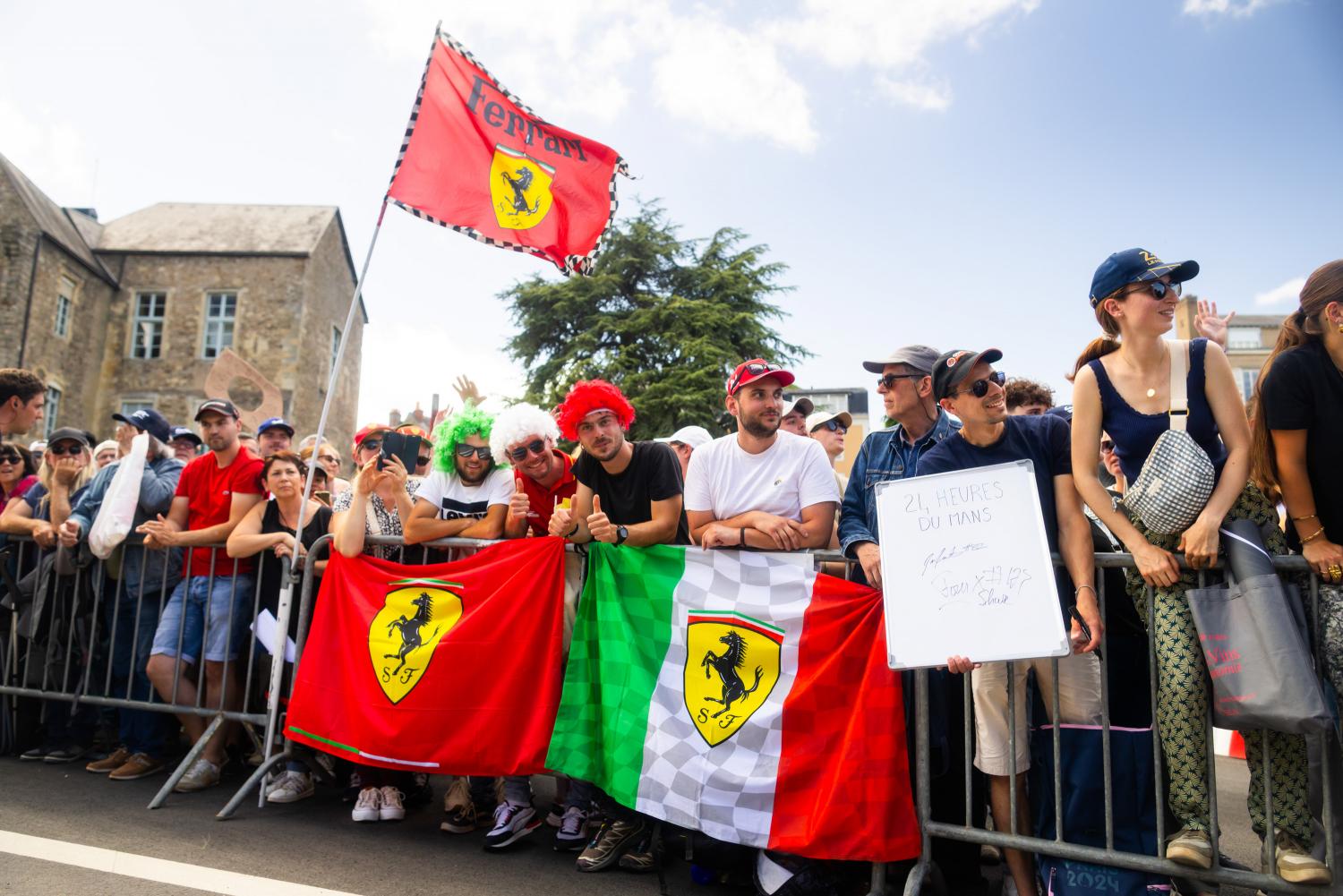 Alessandro Pier Guidi led a Ferrari one-two in Le Mans warm-up, while APR and TF Sport topped LMP2 and LMGT3 respectively.