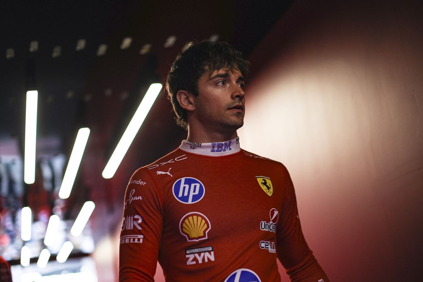 Charles Leclerc reflects on Ferrari's missed victory chance after taking P2 behind Antonelli at the 2026 F1 United States GP.