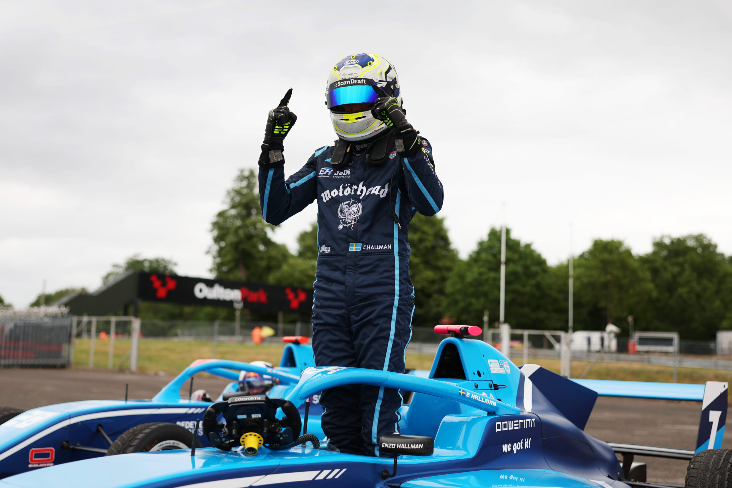 Enzo Hallman reflects on representing Sweden in GB4, national pride, and inspiration from Swedish motorsport legacy.