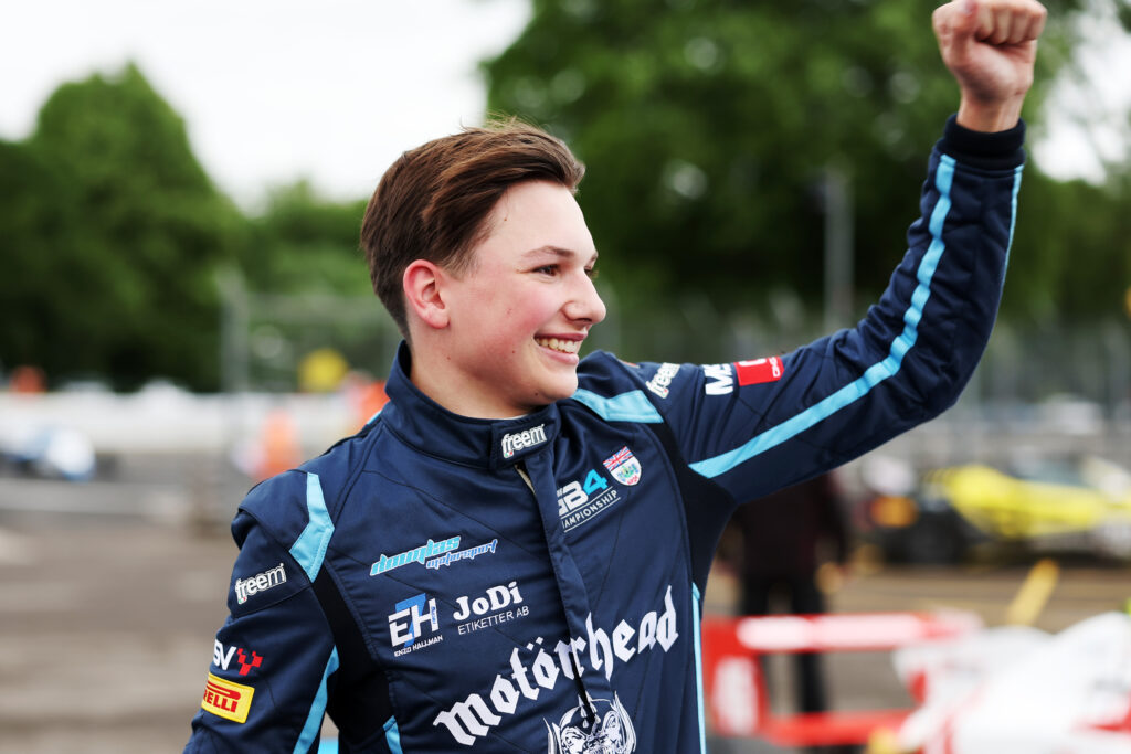 Enzo Hallman charts his rise from Swedish karting champion to GB4 contender, sharing insights on growth, adaptability and mindset.