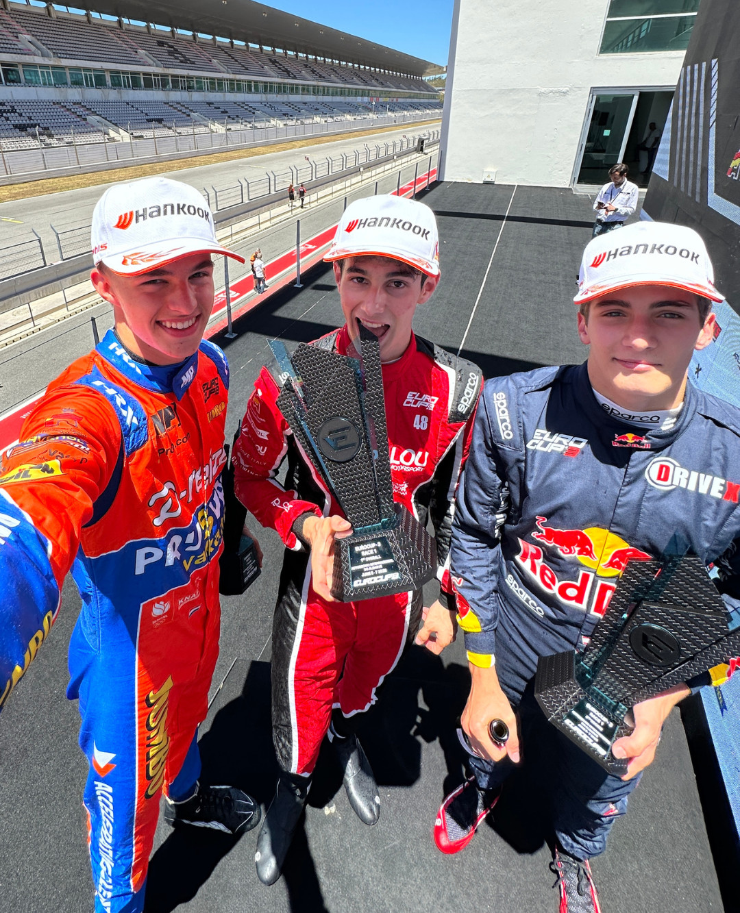 James Egozi wins 2026 Eurocup-3 Race 1 at Portimão after a chaotic start, Safety Cars and post-race penalties reshape the order.
