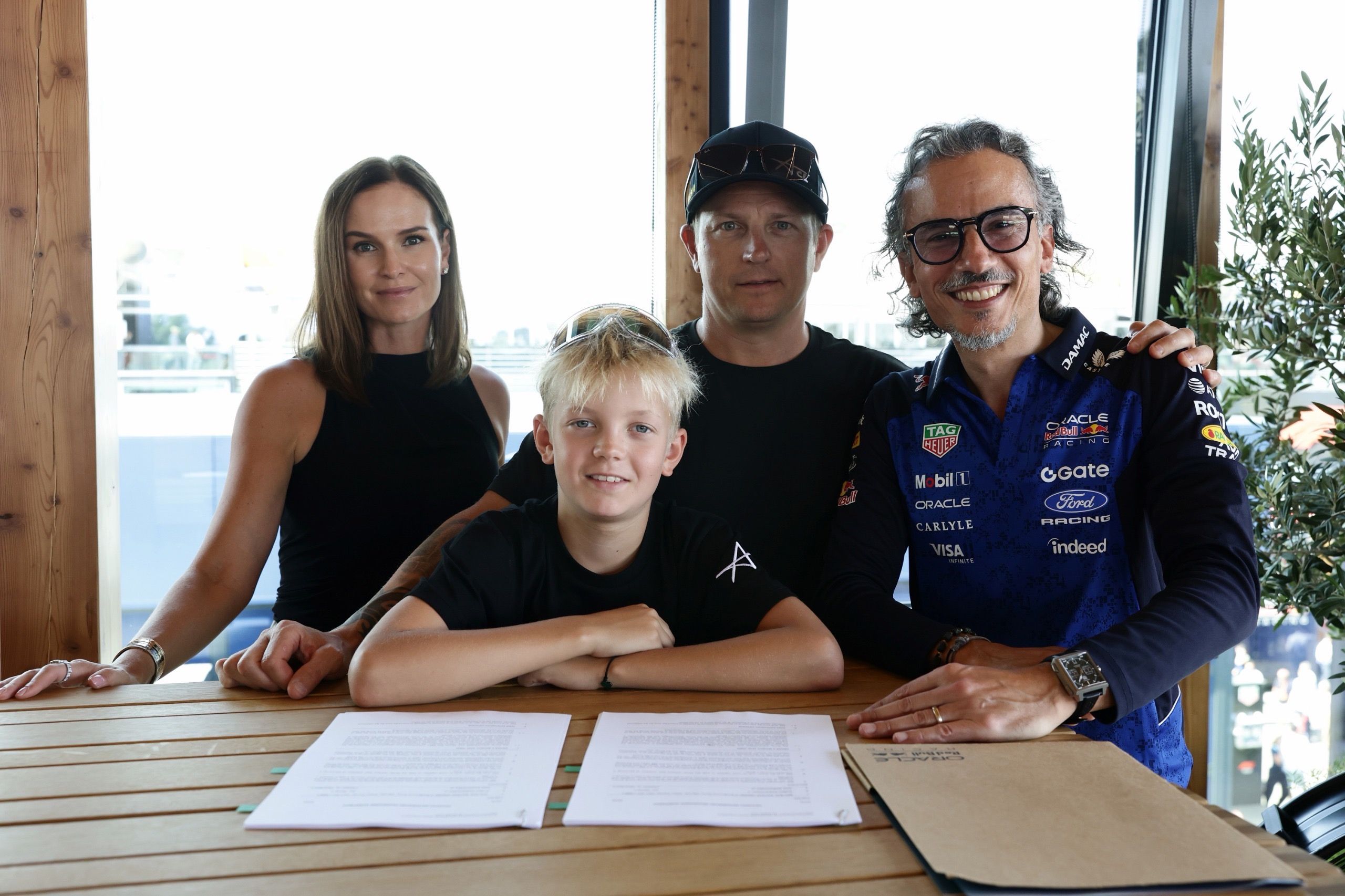 Red Bull Racing have confirmed that Robin Räikkönen, son of Kimi, will join their Junior F1 Team as he continues his karting journey.