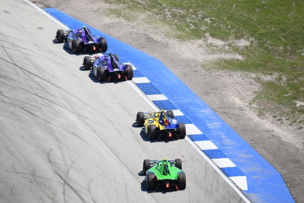 Envision Racing during Formula E Season 11 Miami E-Prix