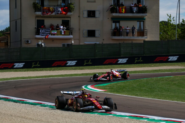 Imola mayor, Emilia-Romagna president already at work to bring F1 back Ferraris passing by a house overlooking the Emilia Romagna Grand Prix