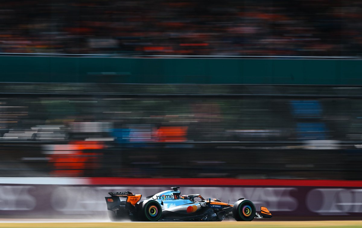 piastri during the F1 British GP