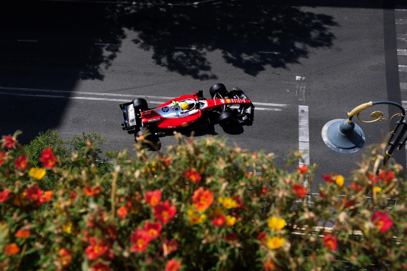 Ferrari's Lewis Hamilton placed 6th in qualifying for the 2026 F1 Azerbaijan GP.