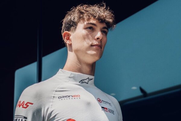 Ollie Bearman during the F1 2025 season