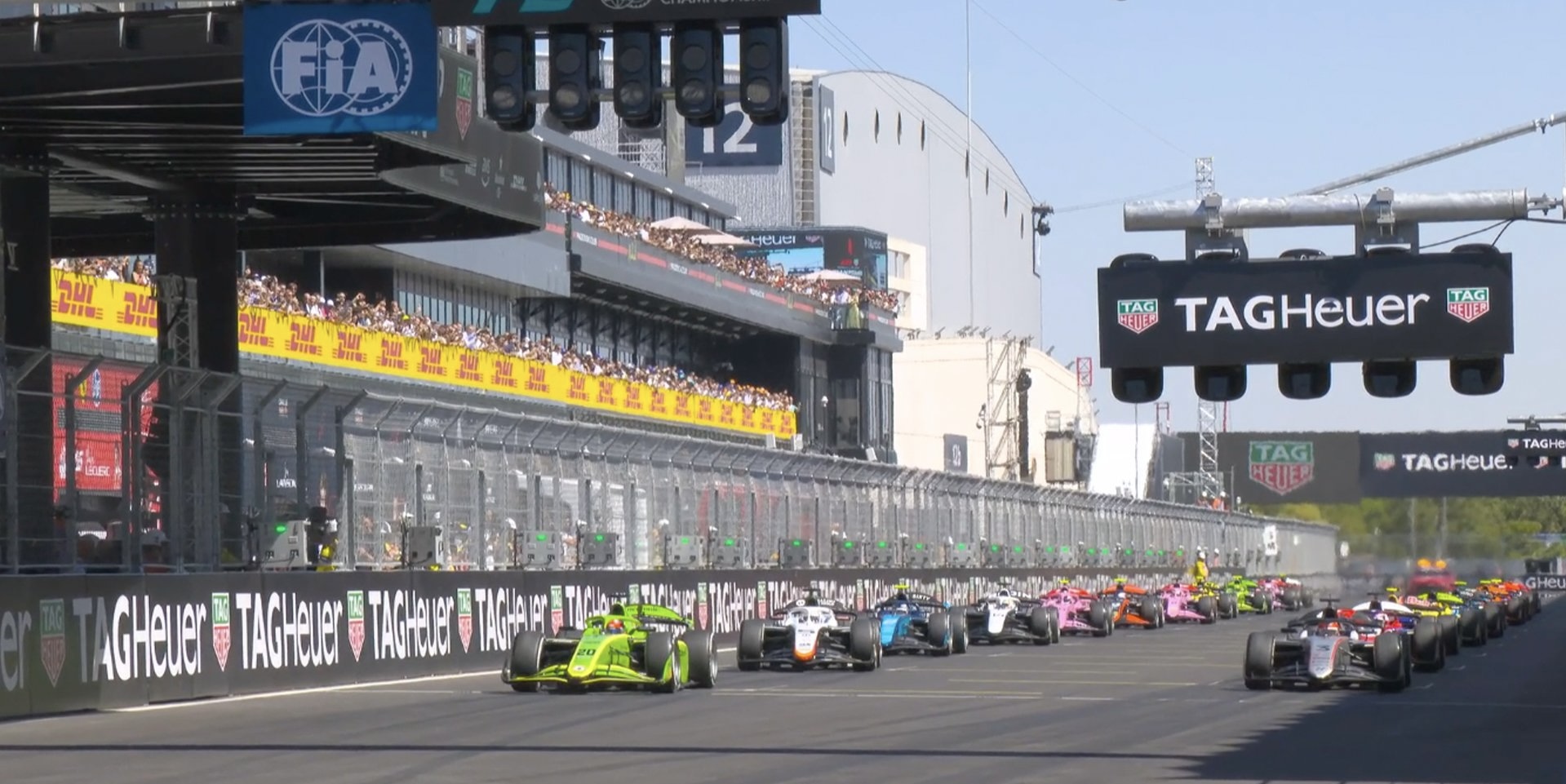 The first-ever F2 Sprint Race at the Madring gets underway at the 2026 Spanish GP.