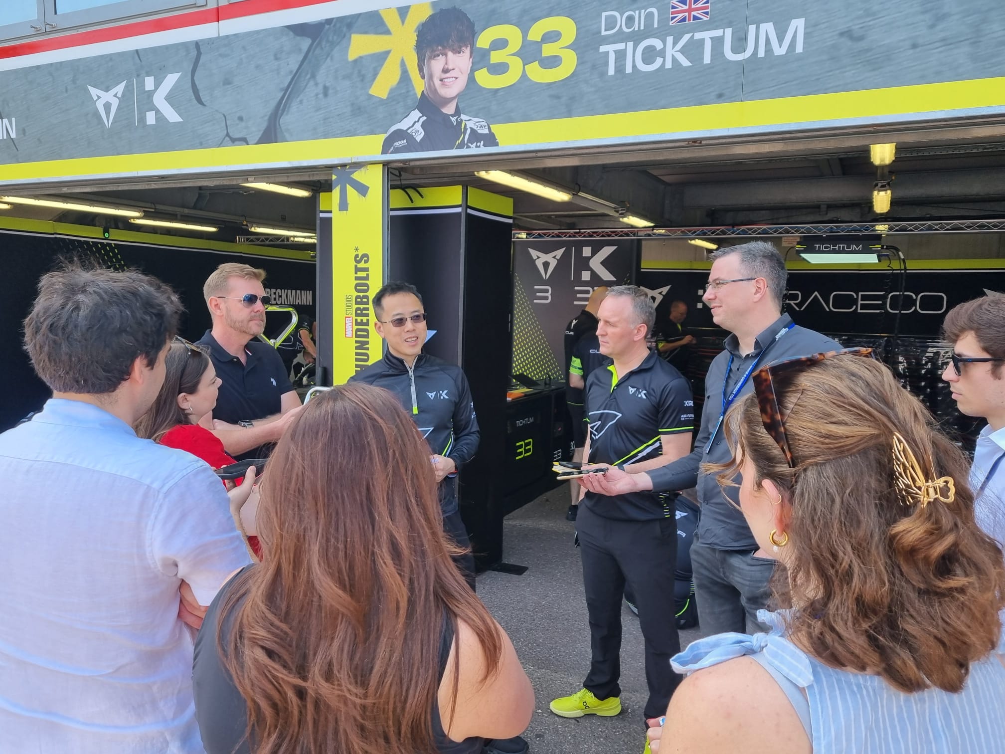 Cupra Kiro Team Principal Alex Hui ahead of the Monaco E-Prix