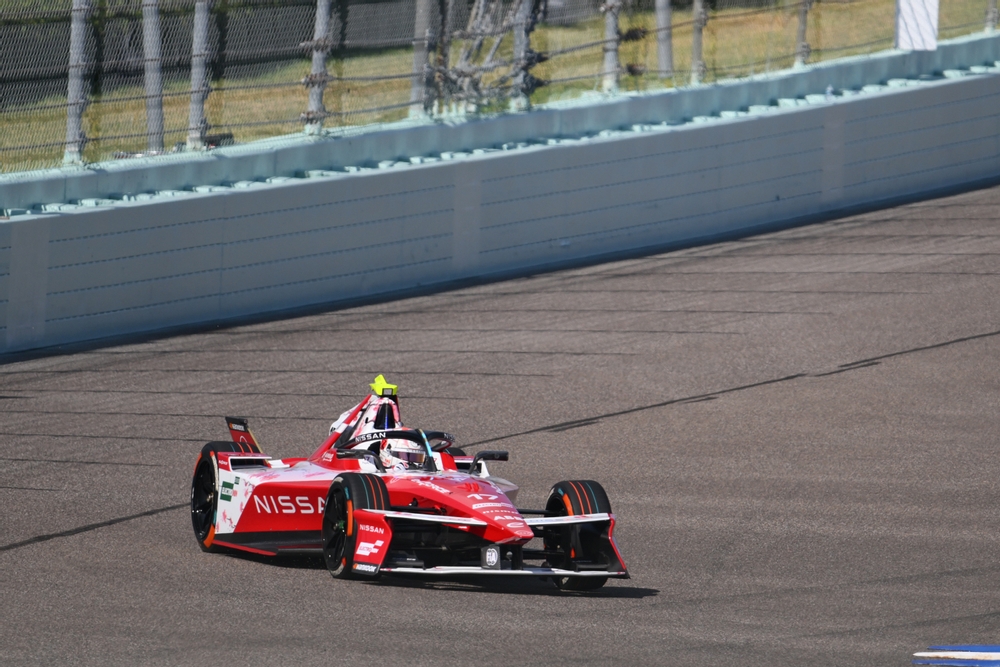 Nato driving for Nissan ahead of the Monaco E-Prix