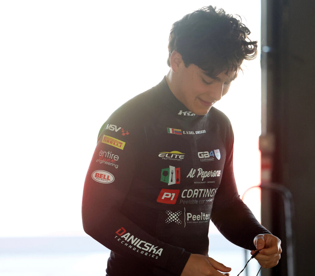 Del Grosso discusses managing pressure, sacrifice, and focus, offering insight into the realities of life in modern junior motorsport.