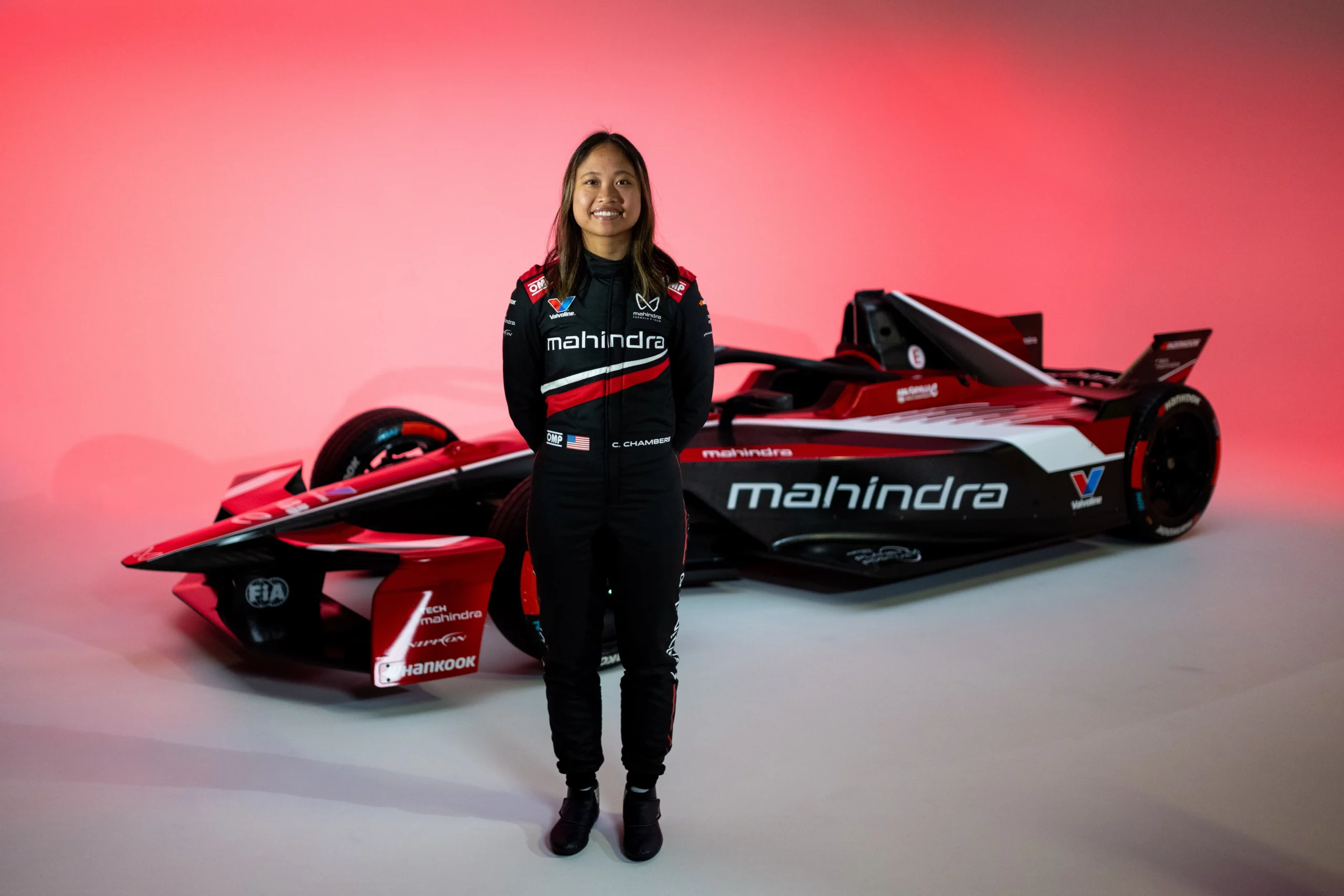 F1 Academy Star, Chloe Chambers, joins Mahindra Racing for the 2025 Formula E Women's Test in Valencia.