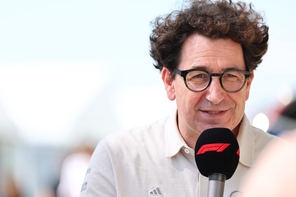 Mattia Binotto, Head of Audi F1 Project and Team Principal of Audi Revolut F1 Team at the 2026 F1 Japanese GP