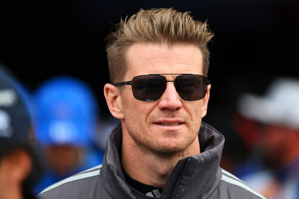 2026 F1 Audi driver Nico Hülkenberg at the 2026 F1 Belgian GP