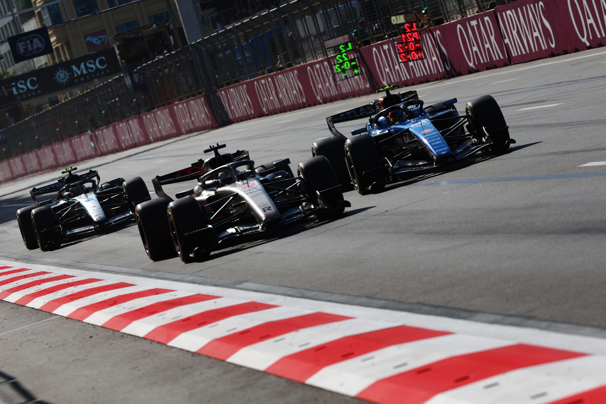 McNish reflects on Audi’s F1 Azerbaijan GP, from qualifying struggles and tyre strategy to strong race pace and straight-line vulnerability.