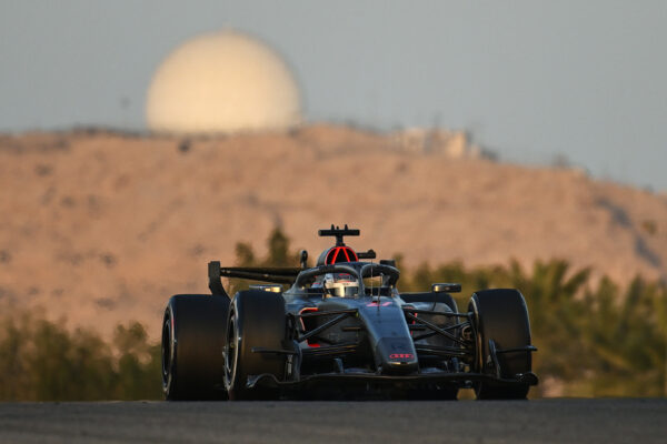 Audi F1 Team at 2026 Pre-Season testing in Bahrain