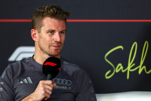 Audi F1 driver Nico Hulkenberg at 2026 Pre-Season: Bahrain Test 2, Day 3 - 20 February 2026