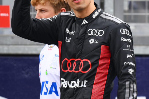 Gabriel Bortoleto on track for Audi F1 Team at the 2026 Australian Grand Prix