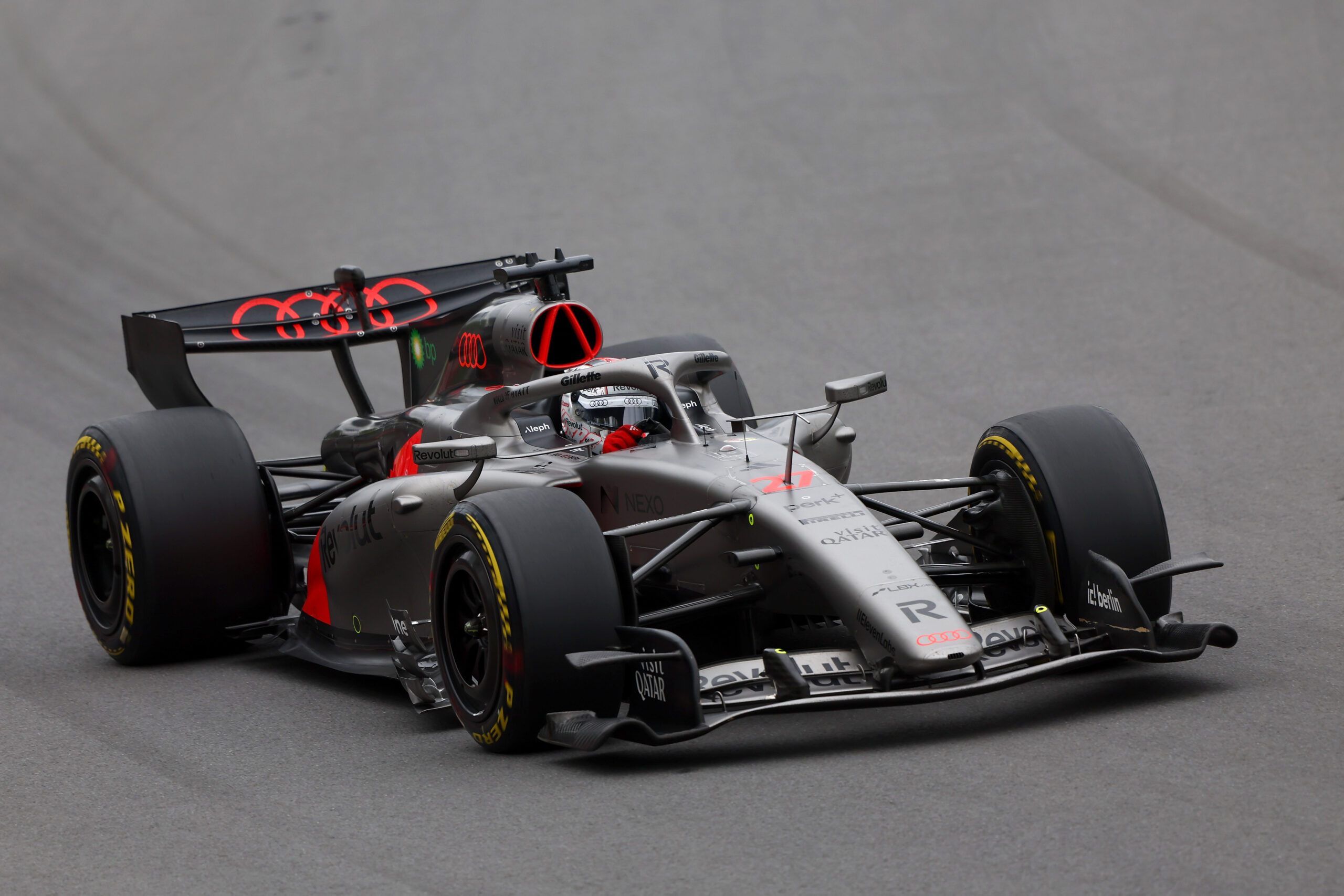 Nico Hülkenberg has his say on Audi's decision to start on the intermediate tyres at the 2026 F1 Canadian GP.
