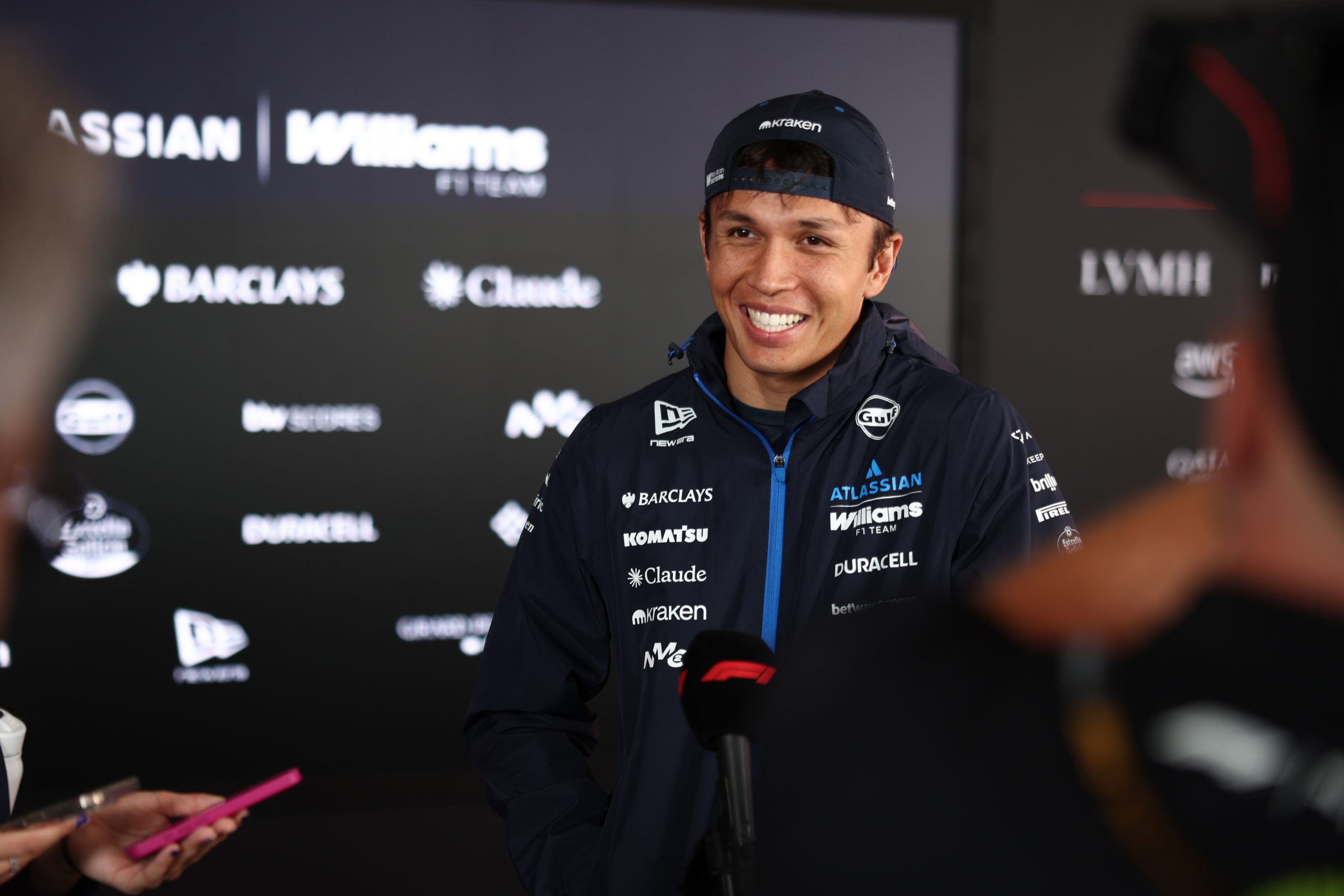 Williams have confirmed that Alex Albon will remain with the team into the 2027 F1 season. It will be his sixth campaign with them.