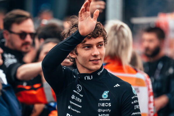Antonelli as a Mercedes F1 driver ahead of the Monaco GP