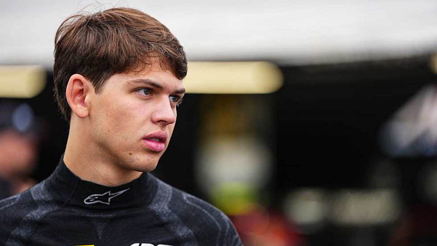 ART Grand Prix's Laurens van Hoepen in Monza for the 2025 Monza F3 Round