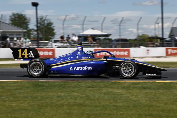 Alessandro de Tullio sweeps qualifying with a double pole at 2026 Indy NXT Road America Qualifying results