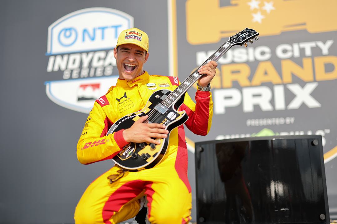 Alex Palou reflects on his 2026 INDYCAR Nashville victory, discussing strategy, traffic battles, Josef Newgarden’s challenge, and the championship fight.