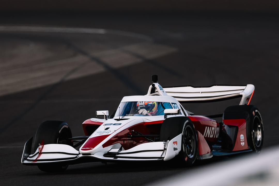 Ed Carpenter Racing's Alex Rossi and four-time IndyCar champion Alex Palou have completed a shakedown in the IR-28 at IMS.