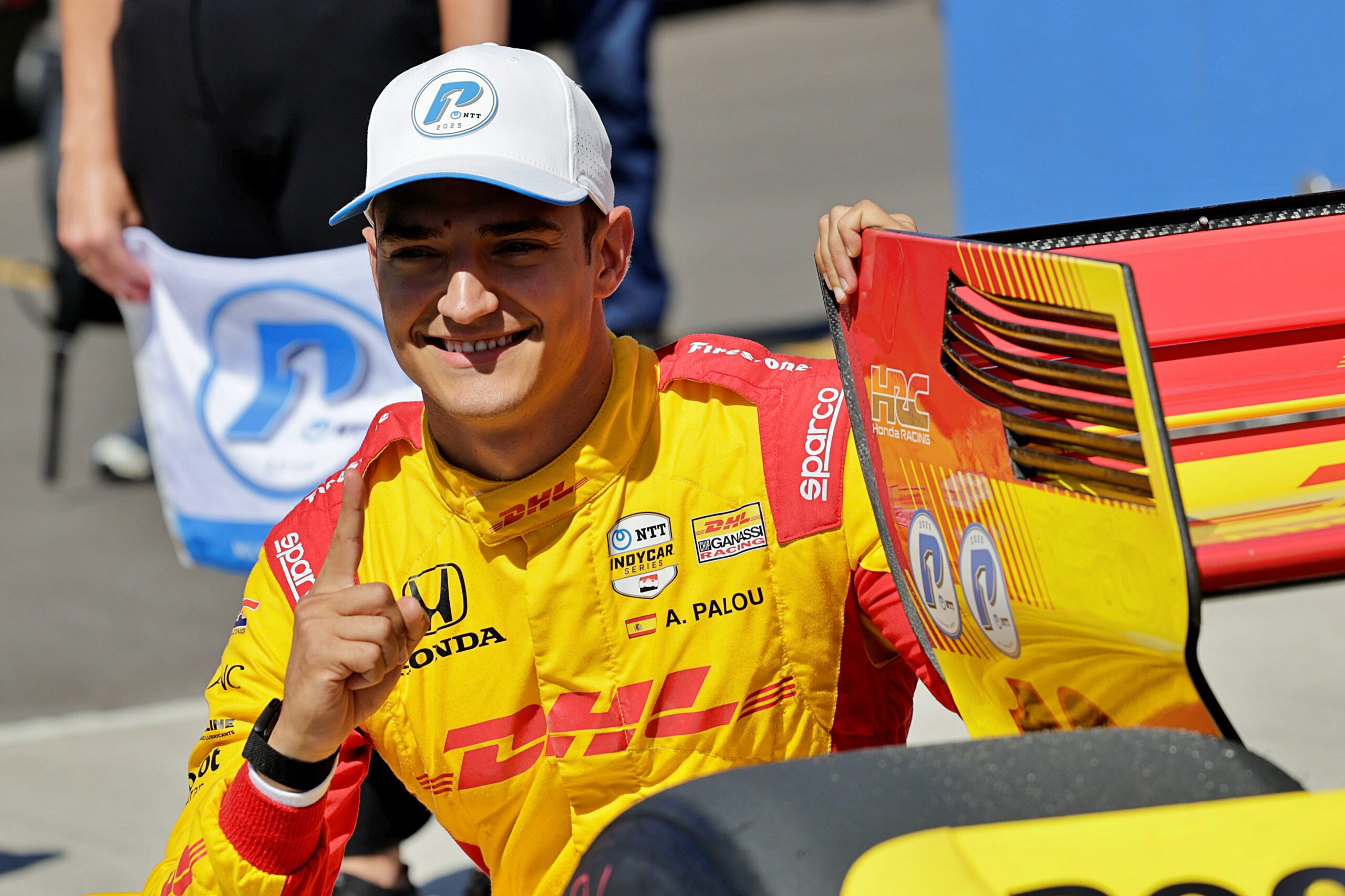 Indycar champion, Alex Palou, who was rumoured to be paired with Max Verstappen in F1